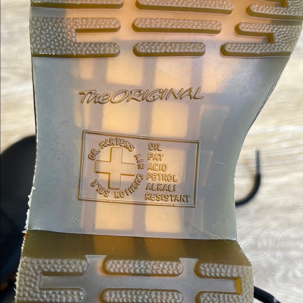 Dr. Martens Black Lace Up Boots - Picture 5 of 6